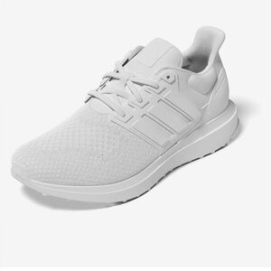 Adidas Unbounce DNA White Athletic Shoes with Mesh Design